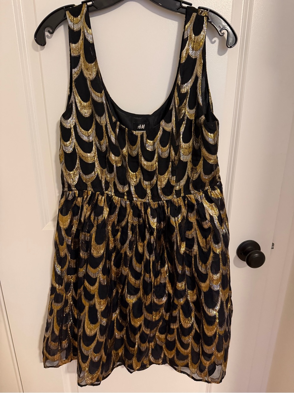 Gorgeous H&M Art Deco party dress sz 12